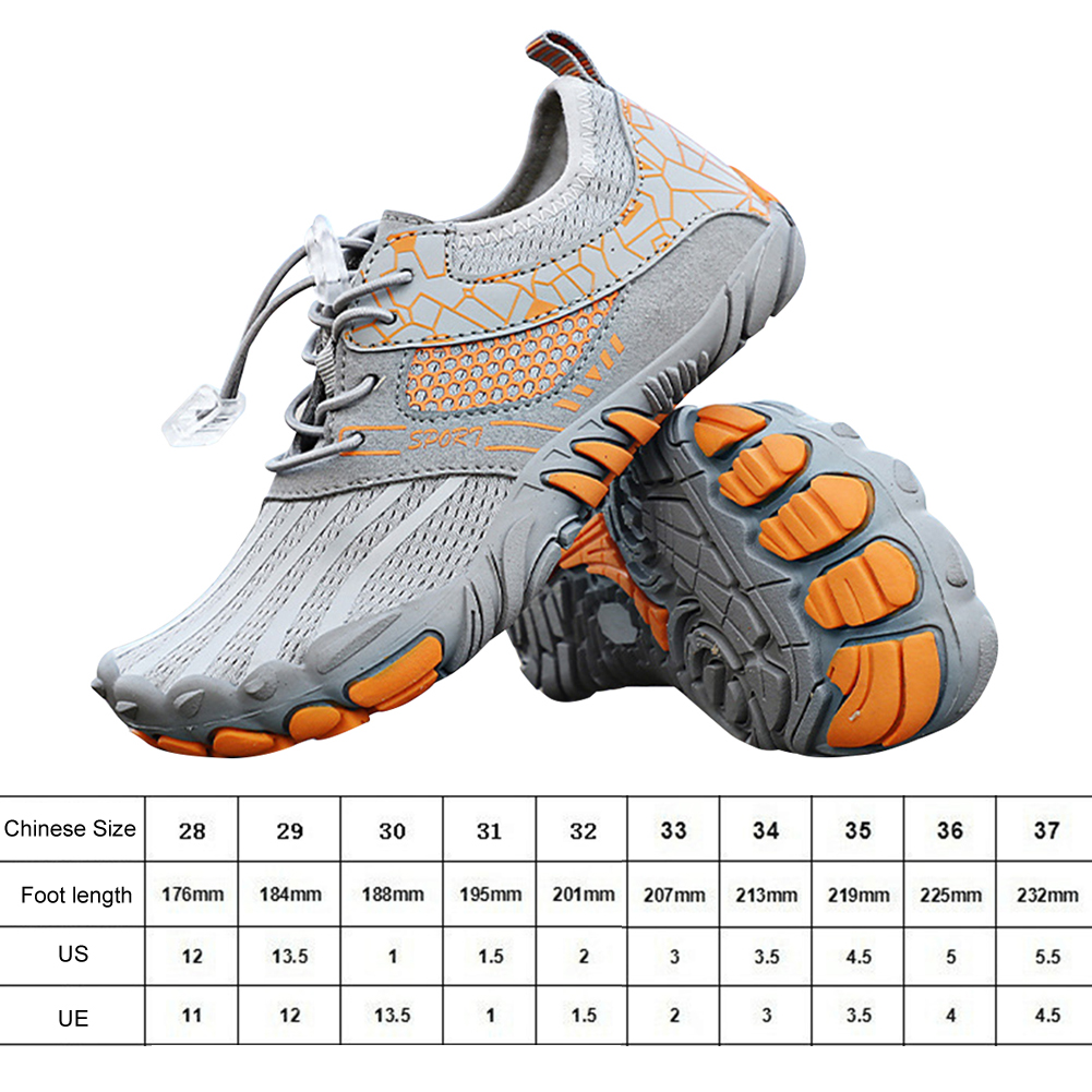 thumbnail image 2 of Zapatos acuáticos para niños, zapatillas de buceo antideslizantes, transpirables para deportes de acondicionamiento físico en interiores, 2 of 8