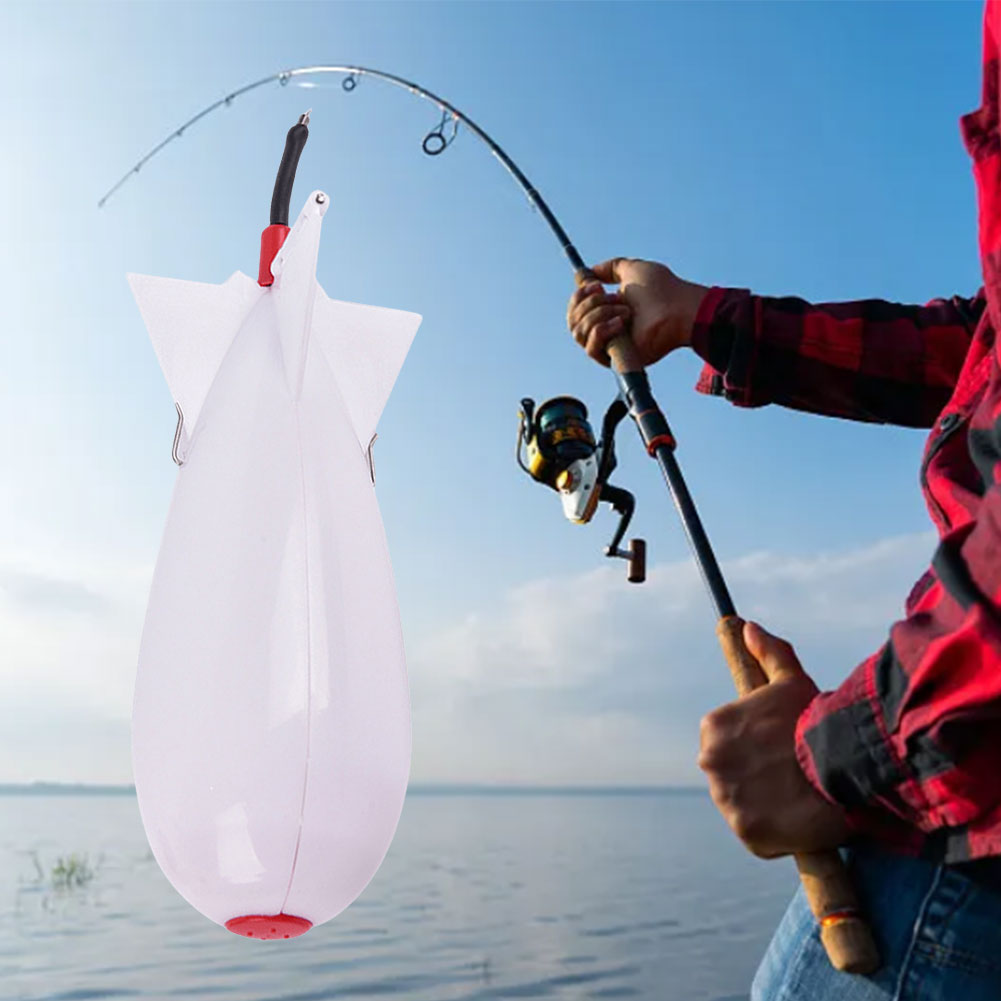 thumbnail image 3 of Carp Fishing Rockets Feeder 3 Tamaño Bomba Señuelos Cebos Titular Maker Tackle (Blanco M), 3 of 5