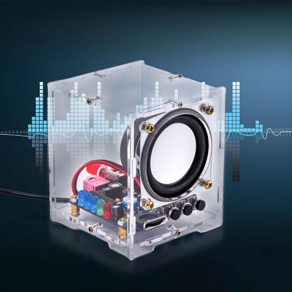 Kit de bricolaje de producción de Audio HT6872, Kit de componentes de altavoz de Audio Compatible con Bluetooth