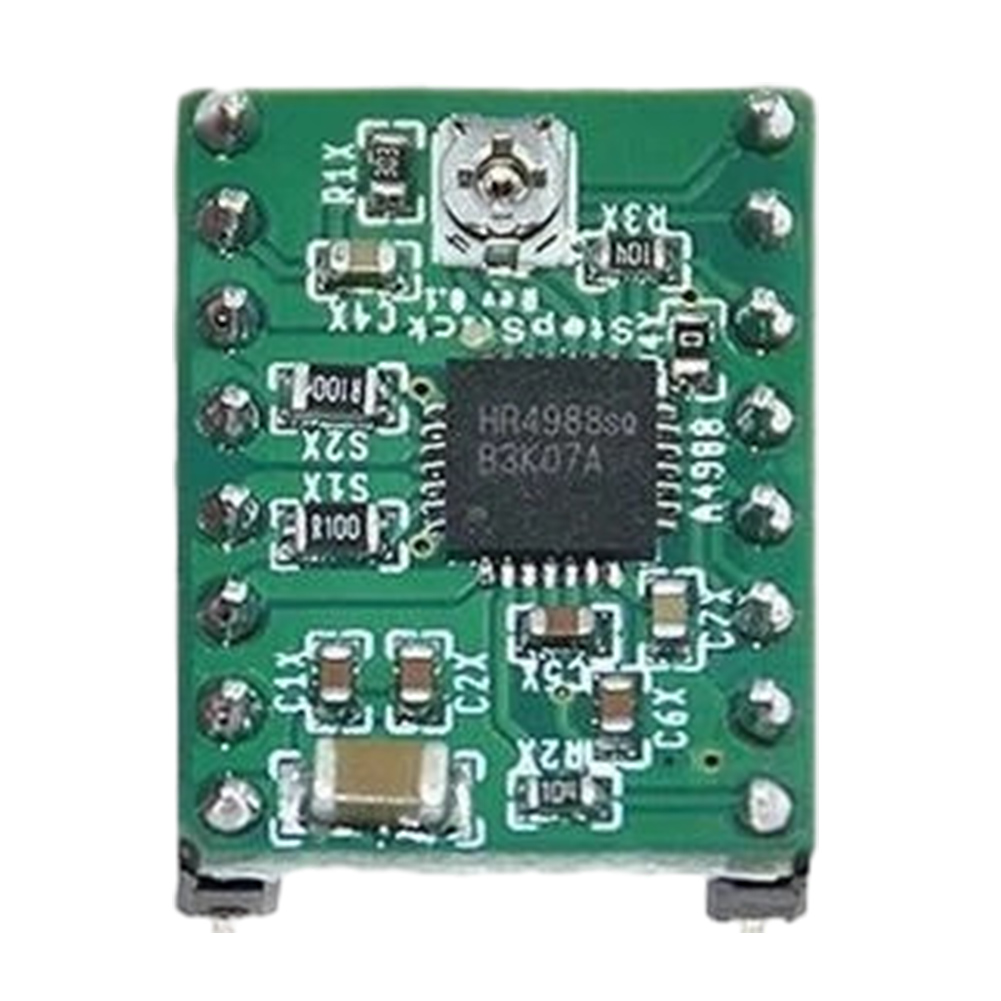 Módulo de extensión de motor paso a paso A4988 con disipador de calor para impresora 3D (A4988 verde)