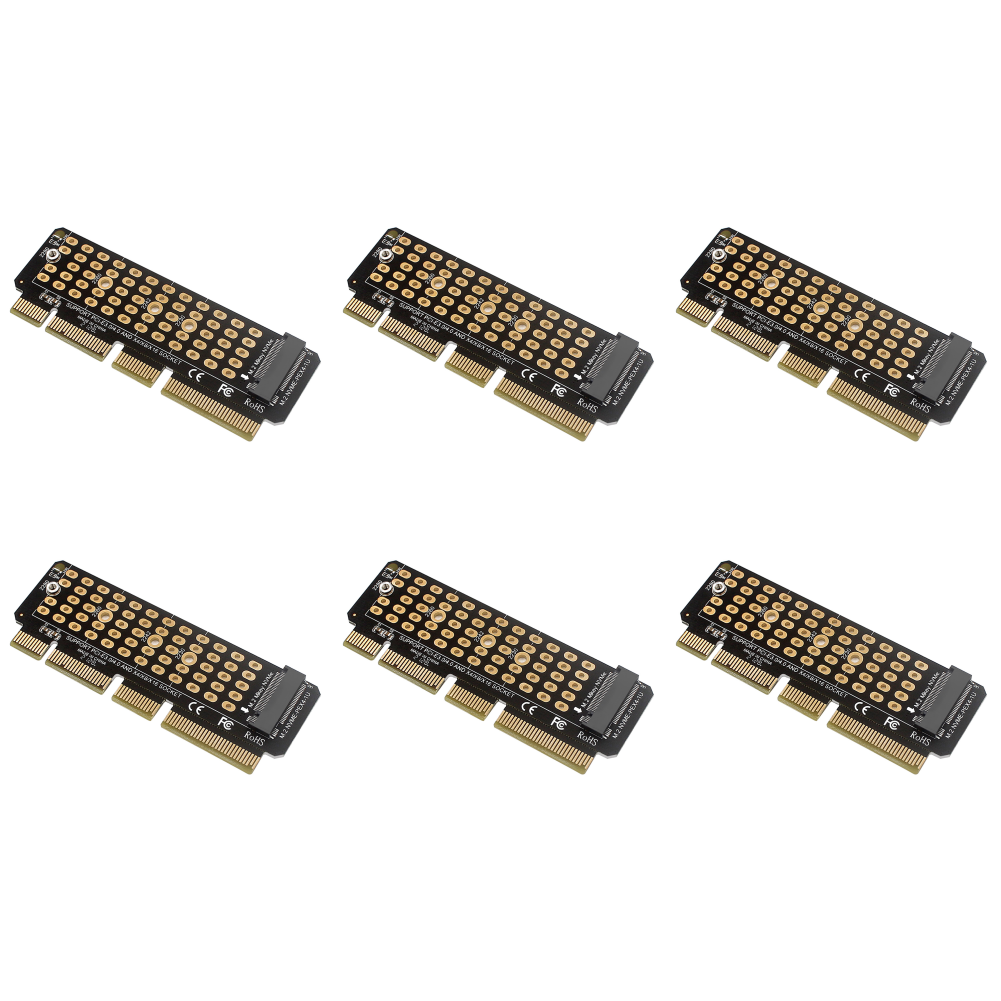 thumbnail image 4 of Adaptador M2 NVME Tarjeta M.2 M-Key Tarjeta aceleradora SSD a PCIE4.0 para 2230-2280 SSD, 4 of 4