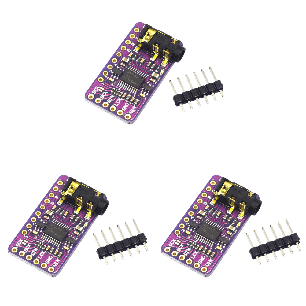 thumbnail image 4 of Módulo digital DAC GY-PCM5102 I2S IIS -Convertidor de voz a analógico para Raspberry Pi, 4 of 4