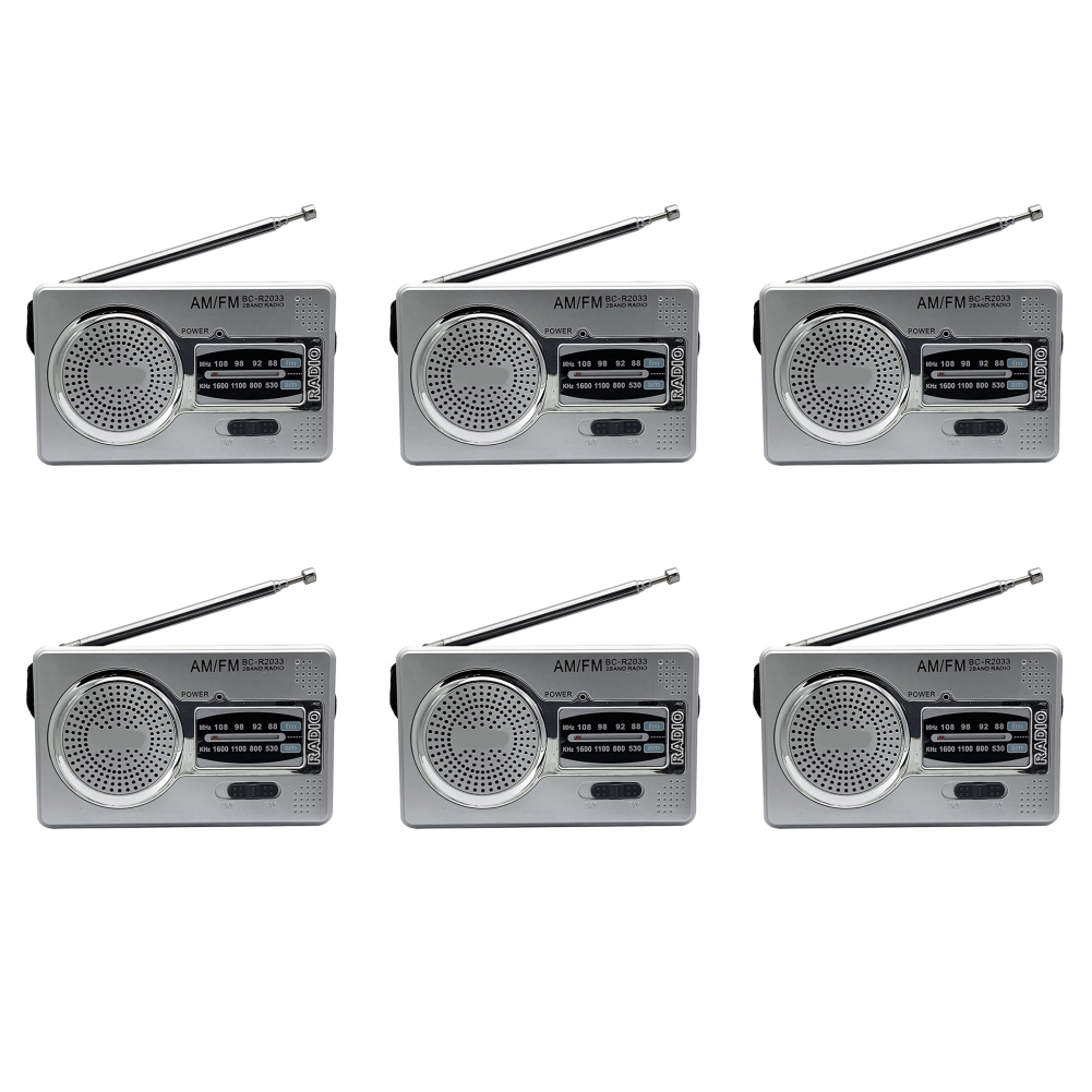 thumbnail image 4 of Radio AM FM HiFi Reproductor de música Altavoz Jack de 3,5 mm Antena telescópica Pocket Elder, 4 of 4