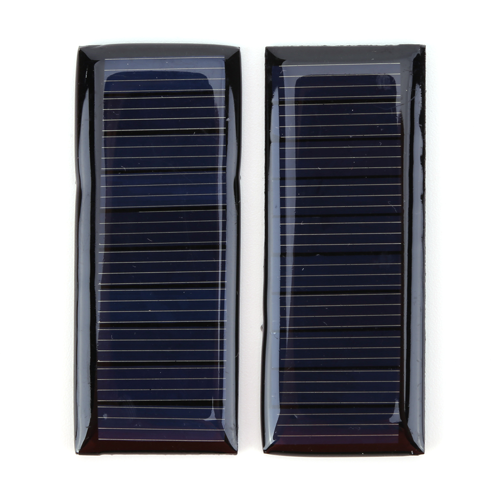 thumbnail image 1 of Pequeño panel de energía solar 5V 0.23W 45MA para juguete solar de 3.7V/luz LED (2 piezas), 1 of 4