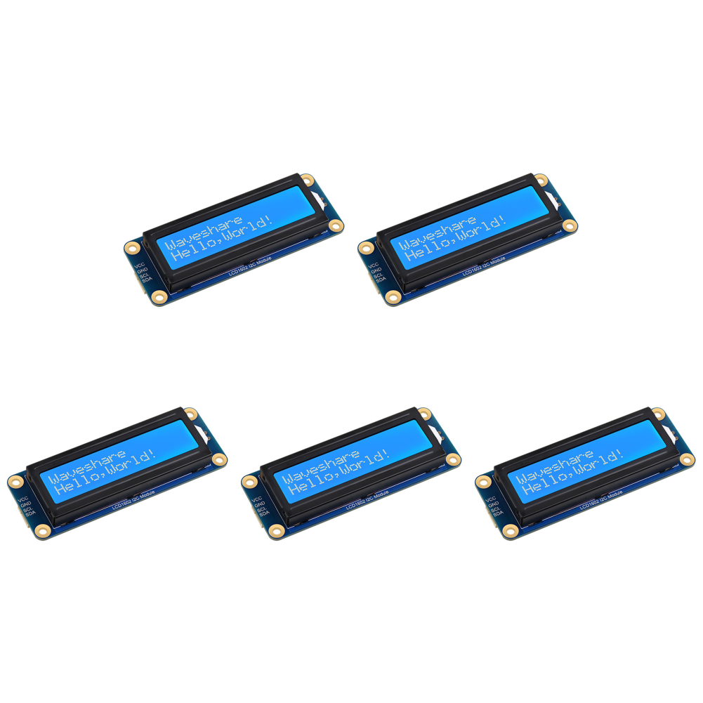 thumbnail image 4 of 3.3V/5V LCD I2C Módulo de comunicación 16x2 Caracteres Módulo LCD Color Azul Blanco, 4 of 4