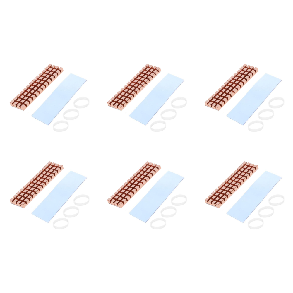 thumbnail image 4 of Disipador térmico de calor para portátiles SSD para PC M.2 2280 PCI-E NVME con almohadilla (6 mm), 4 of 4