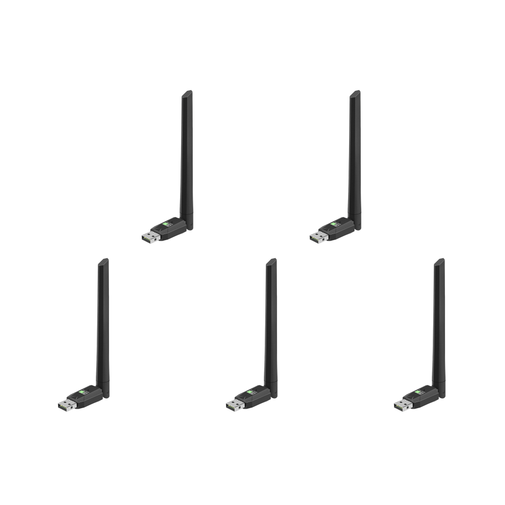 thumbnail image 4 of Adaptador USB WiFi de doble banda 600Mbps Compatible con Bluetooth Dongle USB 5.0, 4 of 4