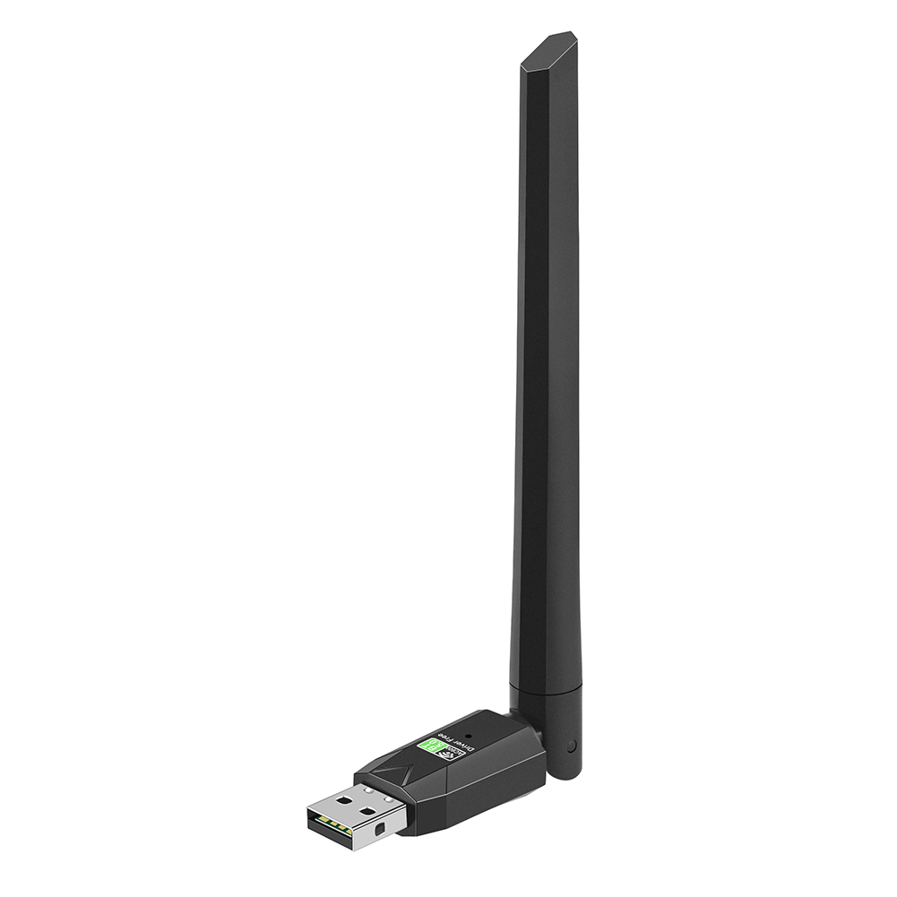 thumbnail image 1 of Adaptador USB WiFi de doble banda 600Mbps Compatible con Bluetooth Dongle USB 5.0, 1 of 4