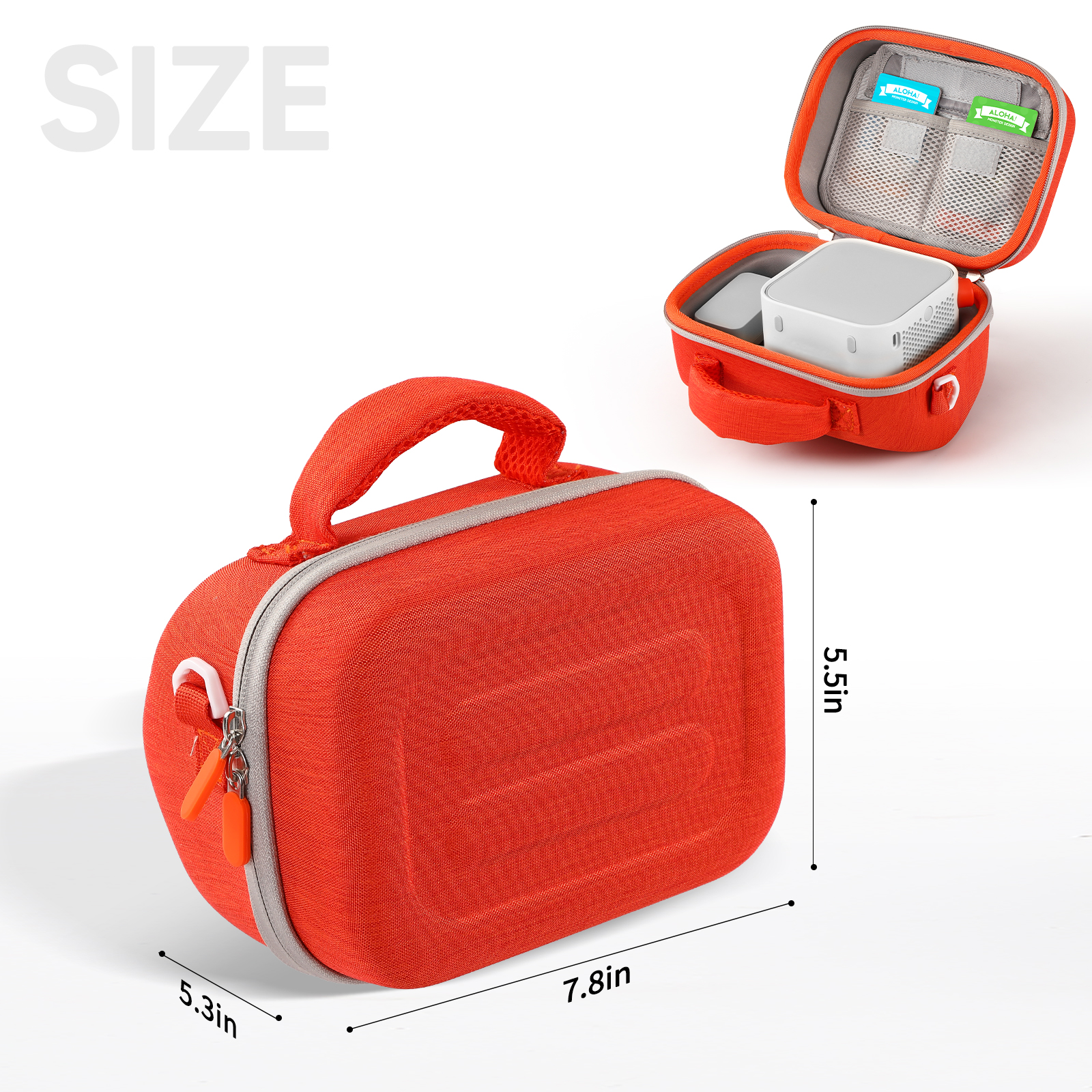thumbnail image 3 of Bolsa de almacenamiento segura con capacidad para 20 tarjetas resistente al agua para Yoto Player de tercera generación, 3 of 9
