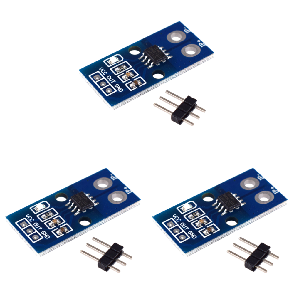 thumbnail image 4 of Módulo de sensor de corriente Hall ACS712 Detector de alta eficiencia DC5V para Arduino(50A), 4 of 4