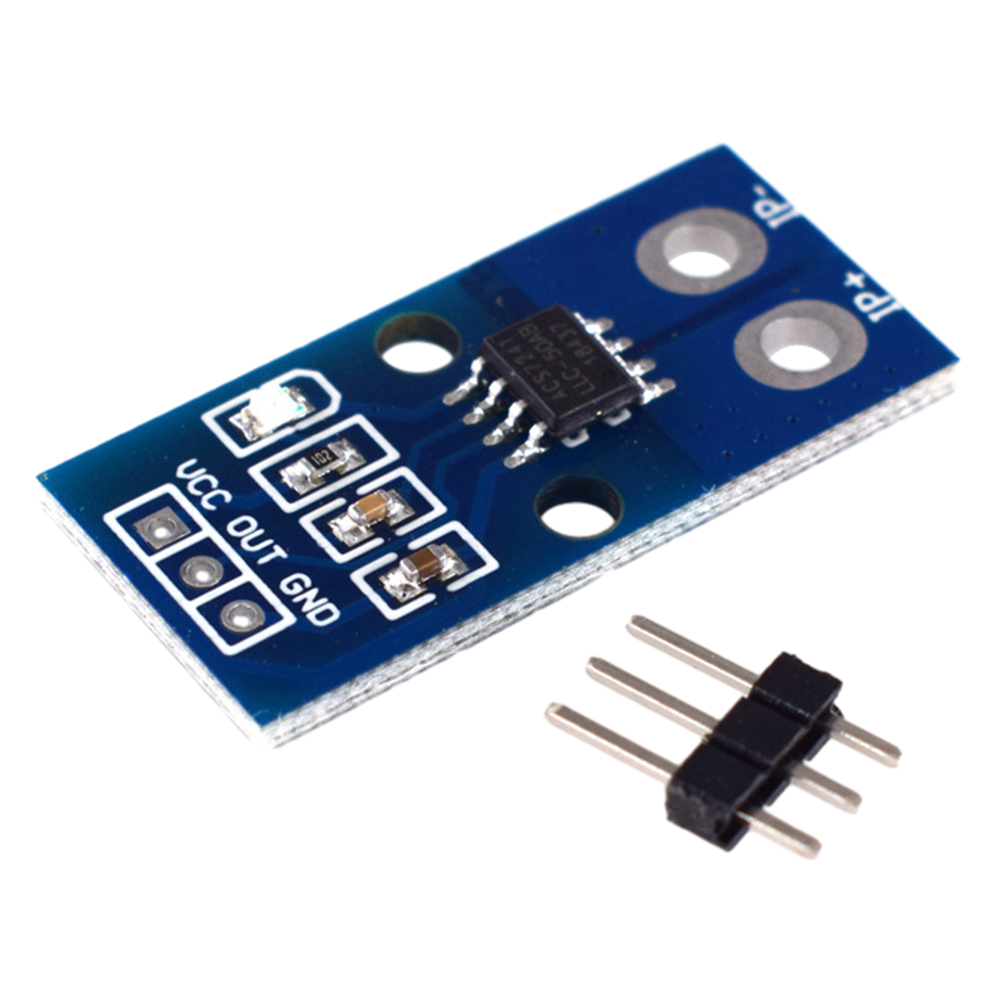 Módulo de sensor de corriente Hall ACS712 Detector de alta eficiencia DC5V para Arduino(50A)