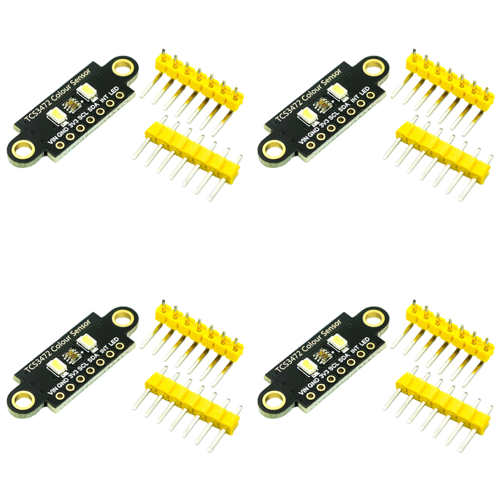 thumbnail image 4 of Reconocimiento de sensor TCS34725 RGB Módulo de color IIC para Arduino STM32 (Rectangular), 4 of 4