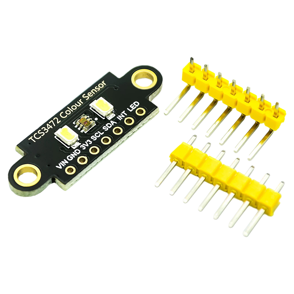 thumbnail image 3 of Reconocimiento de sensor TCS34725 RGB Módulo de color IIC para Arduino STM32 (Rectangular), 3 of 4