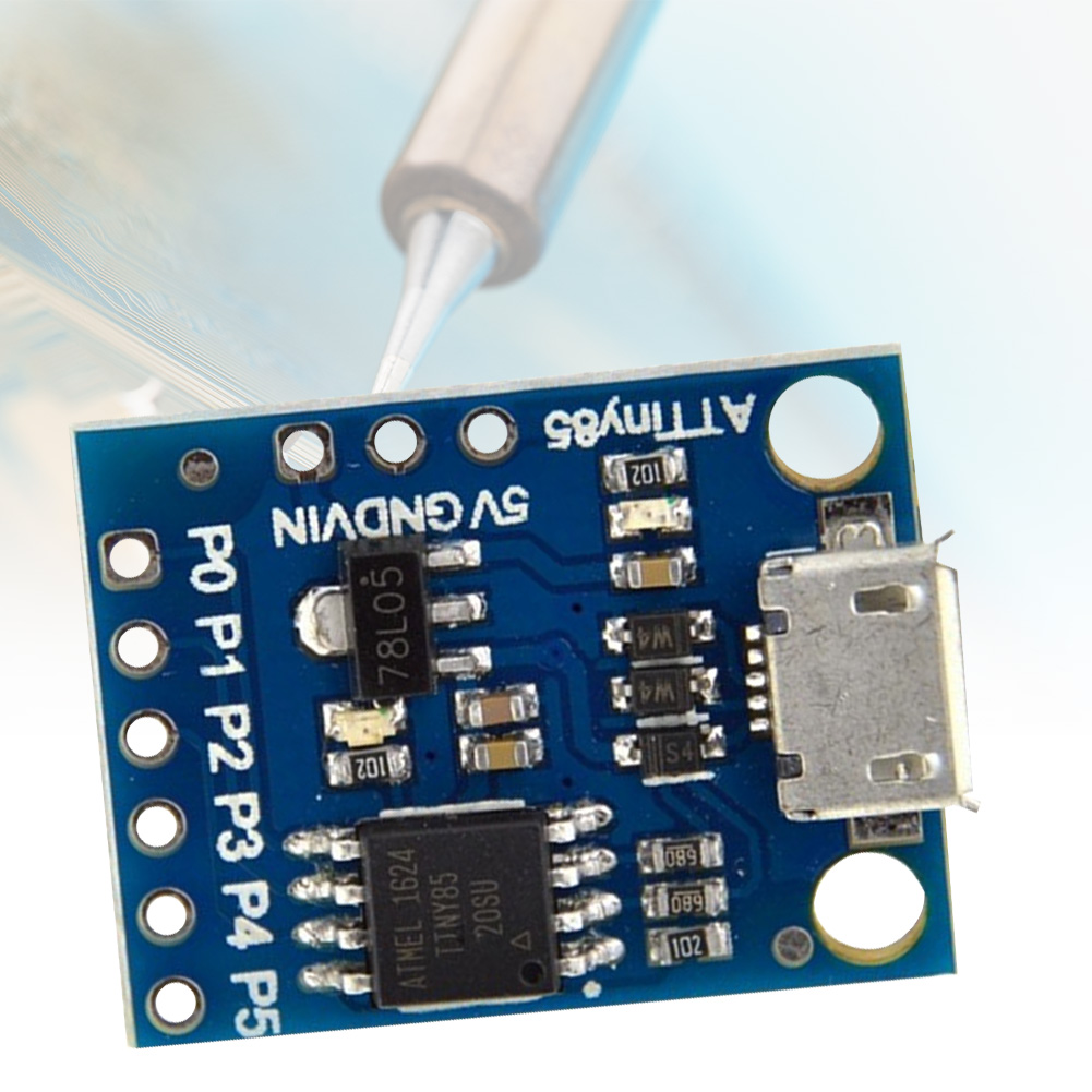 thumbnail image 1 of Mini módulo de placa de desarrollo ATTINY85 Digispark Kickstarter para Arduino USB, 1 of 9