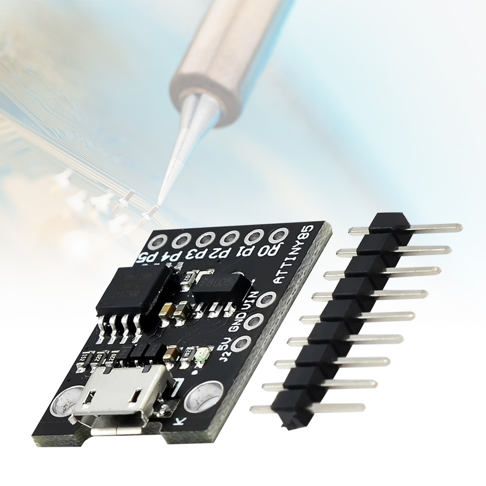 Blu Nero TINY85 Digispark Kickstarter Micro Scheda di sviluppo Modulo ATTINY85 per Arduino IIC I2C USB 502 Blu Nero TINY85 Digispark Kickstarter Micro Scheda di sviluppo Modulo ATTINY85 per Arduino IIC I2C USB 502