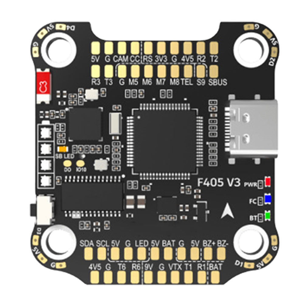 thumbnail image 4 of F405 V3 3-6S 30X30 Controlador de vuelo Ehuebsd Compatible con Bluetooth BMI270 para Drone, 4 of 9