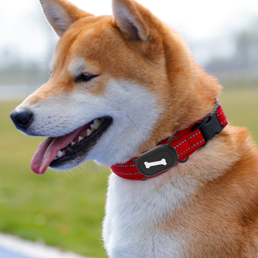 thumbnail image 1 of Funda impermeable de silicona con soporte para Collar de perro y gato a prueba de polvo para Galaxy SmartTag2, 1 of 9