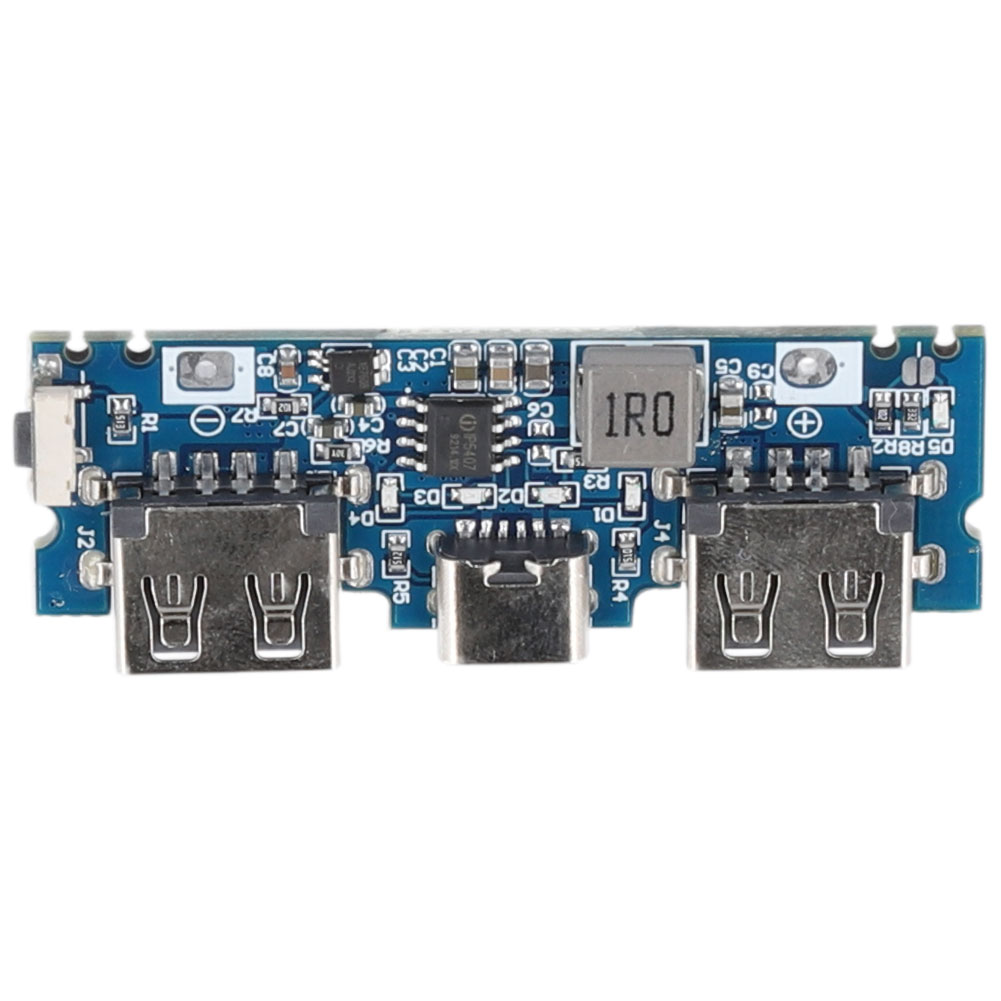 thumbnail image 5 of Cargador de batería Dual USB PCB Módulo de alimentación Micro USB/Type-C 18650 para bricolaje, 5 of 7