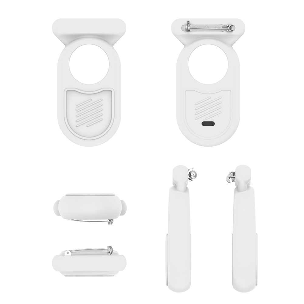 thumbnail image 5 of Invisible para Galaxy SmartTag2 Funda de Silicona Impermeable con Pin Blanco, 5 of 5