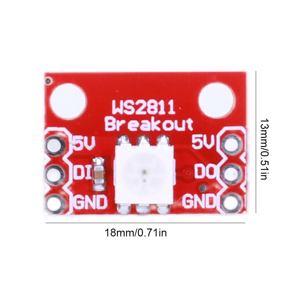 thumbnail image 2 of Módulo de ruptura LED WS2812 RGB, 1 unidad, módulo LED para componentes electrónicos Arduino, 2 of 8