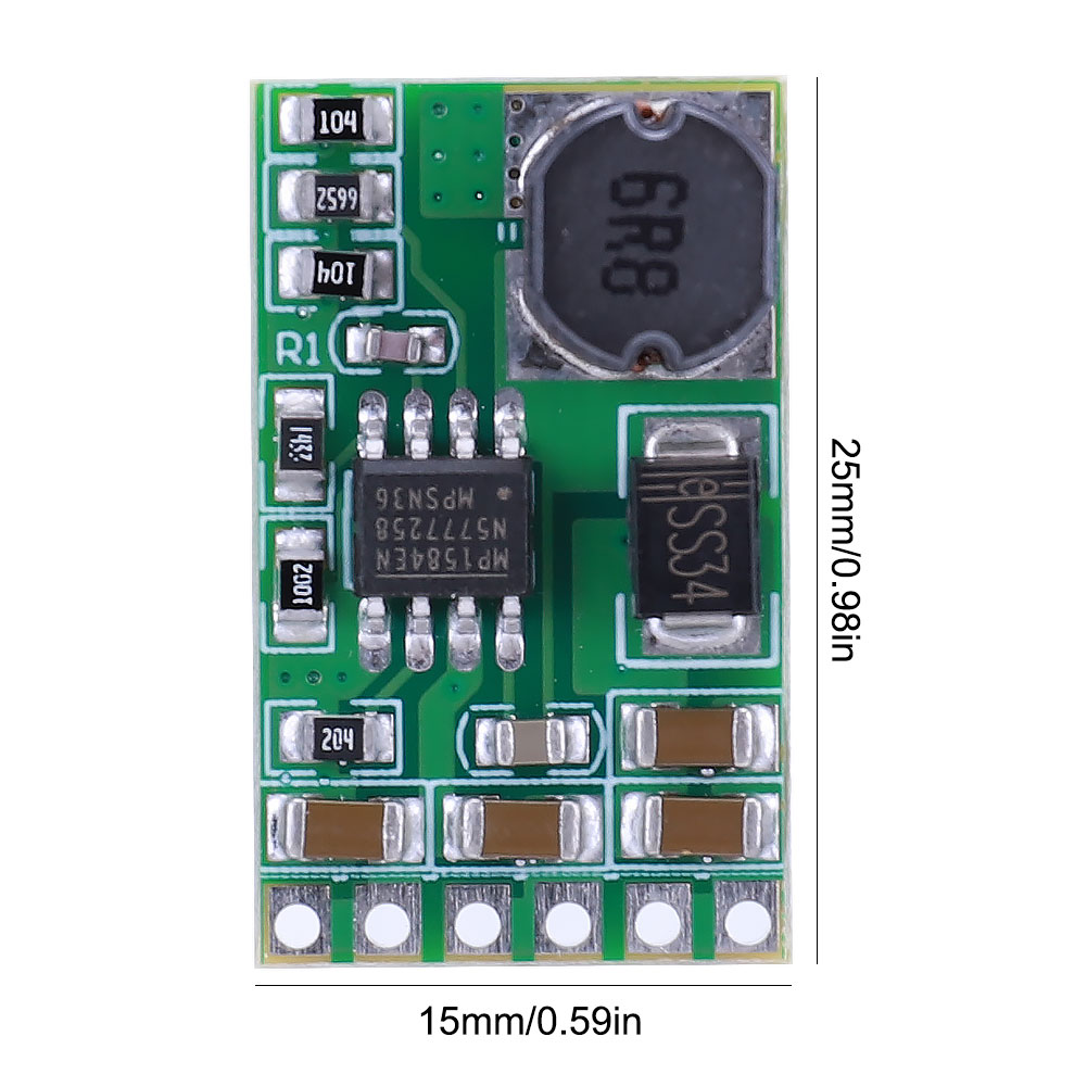 thumbnail image 2 of Placa convertidora reductora DD2712SA Mini Buck 3.5A DC-DC 5-27 V a 12 V (a 12 V), 2 of 9