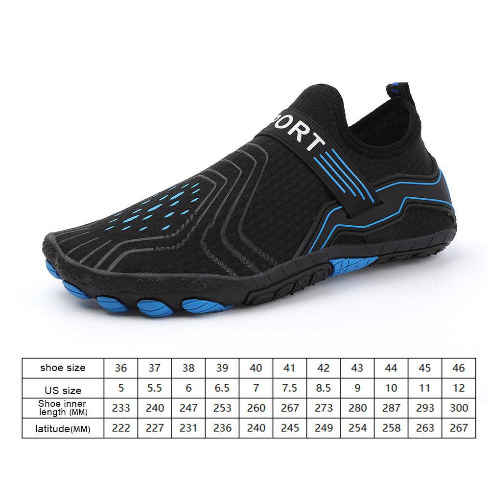thumbnail image 2 of Zapatos de agua unisex, zapatillas de buceo, zapatos de gimnasio de secado rápido para playa al aire libre, 2 of 8