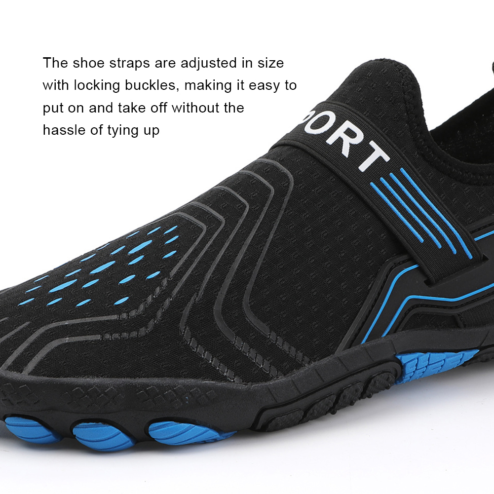 thumbnail image 1 of Zapatos de agua unisex, zapatillas de buceo, zapatos de gimnasio de secado rápido para playa al aire libre, 1 of 8