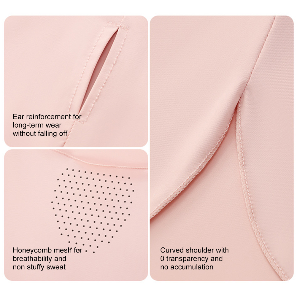 Mascarilla para hombres y mujeres, polaina de cuello refrescante de seda de hielo para golf y deportes al aire libre