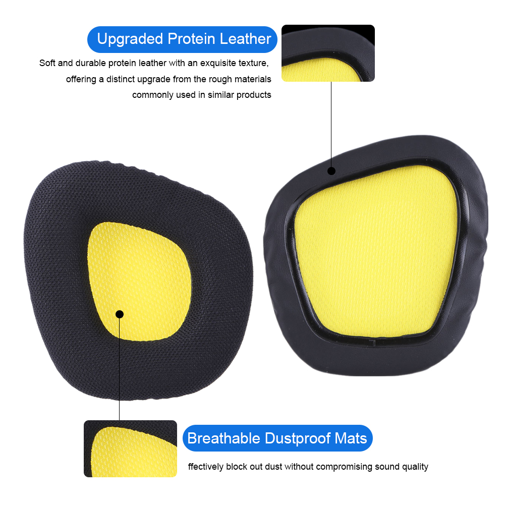 thumbnail image 5 of Almohadillas de repuesto para auriculares, almohadillas para auriculares para Corsair Void Pro Elite, 5 of 7