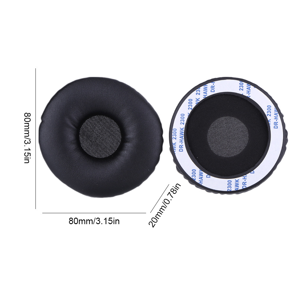 thumbnail image 2 of Almohadillas de repuesto para auriculares, almohadillas para los oídos, orejeras para Sony WH-XB700 WHXB700, 2 of 7