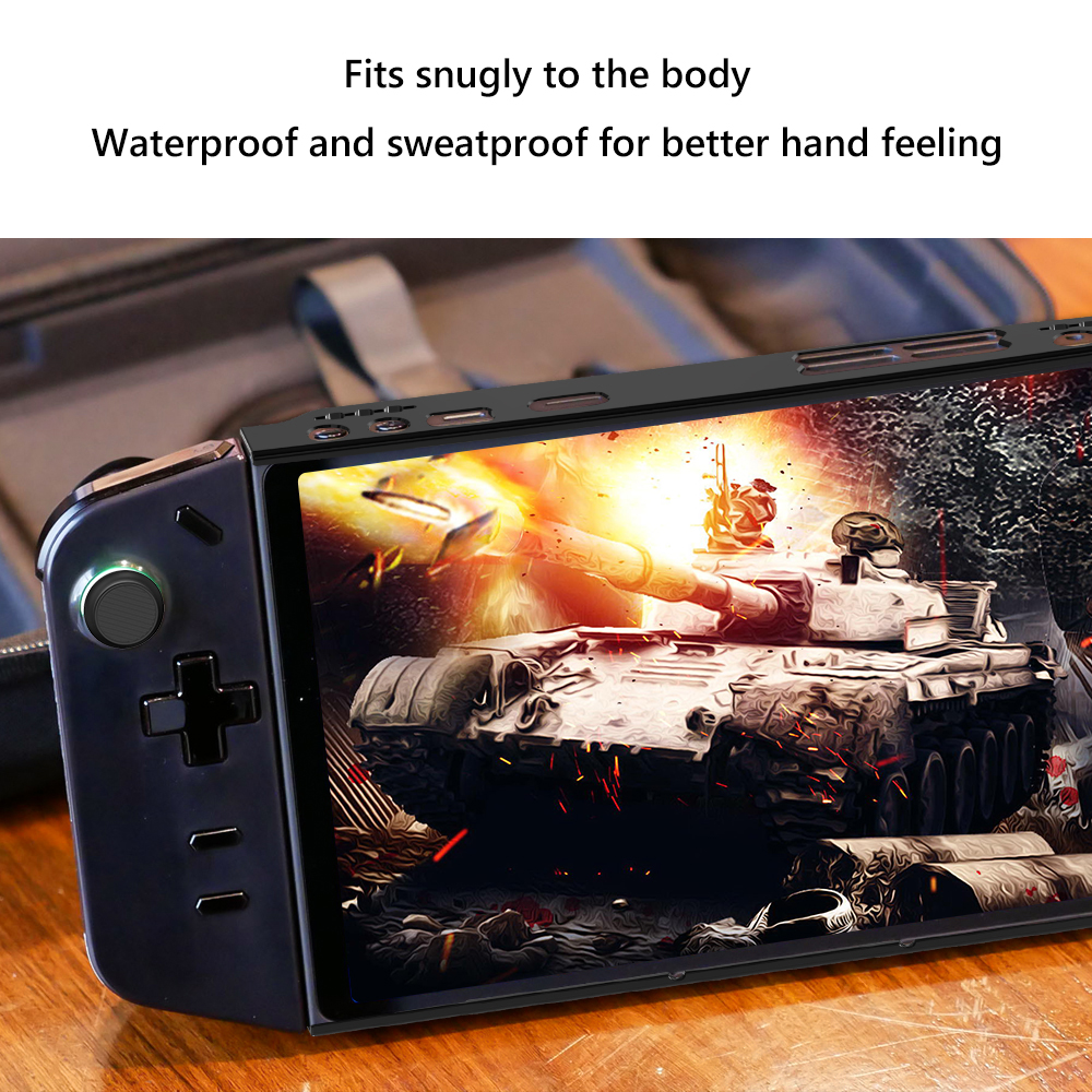 thumbnail image 4 of Funda protectora para PC con 4 tapas para el pulgar para Lenovo Legion Go Handheld (negro), 4 of 9