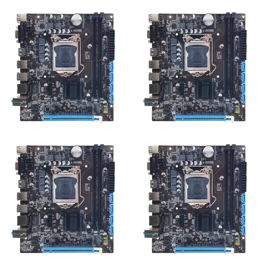 thumbnail image 3 of Placa base H110 M.2 NVME placa base de escritorio USB2.0 VGA para CPU LGA1151 6/7/8th, 3 of 9