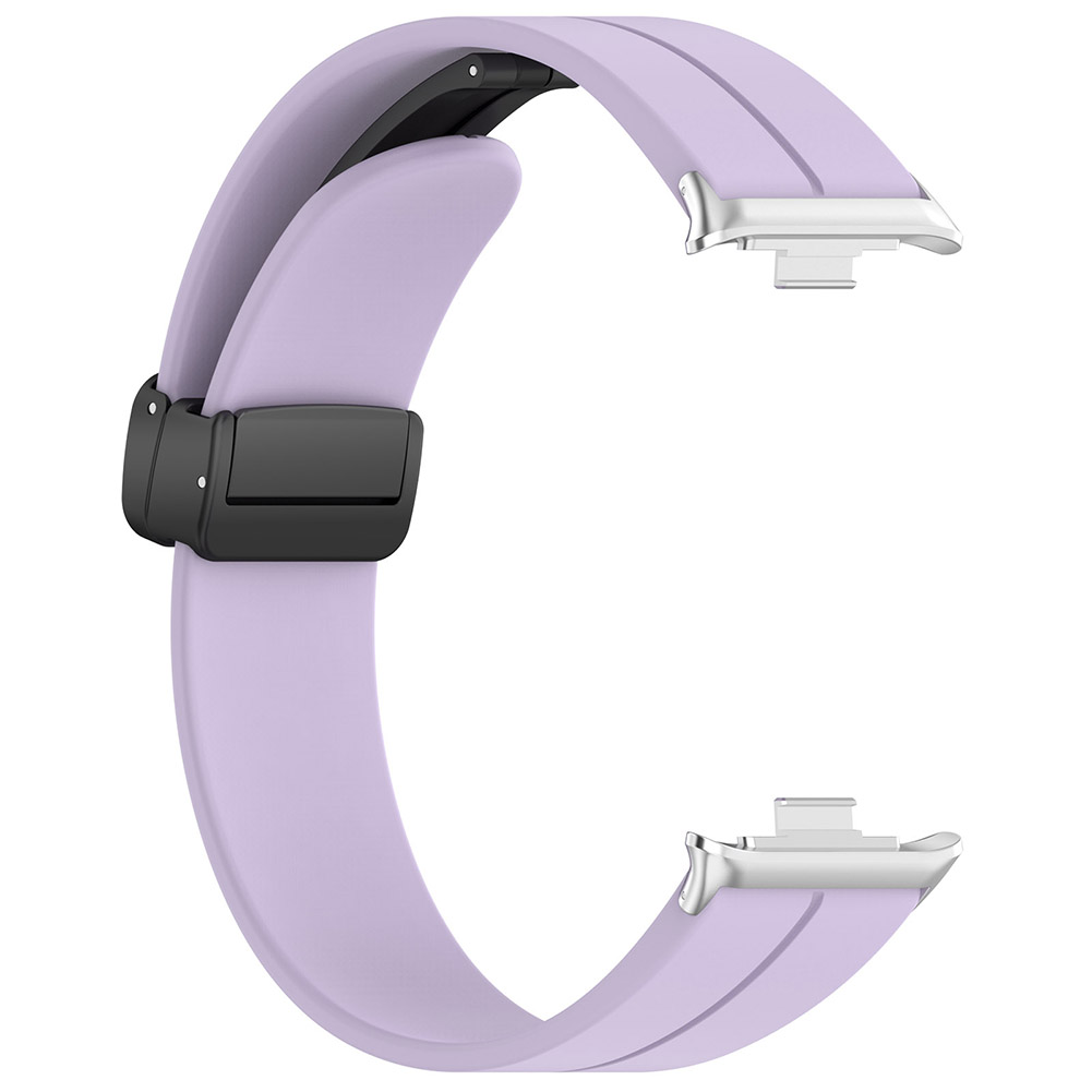 thumbnail image 2 of Correa de silicona con hebilla plegable magnética, correa de reloj ajustable para Redmi Watch 4, 2 of 6