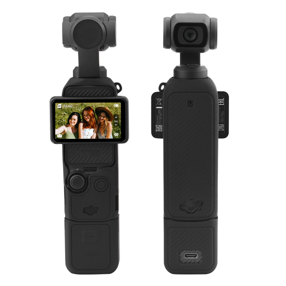 thumbnail image 4 of Funda de silicona Funda protectora Funda portátil antiarañazos para DJI Osmo Pocket 3, 4 of 9