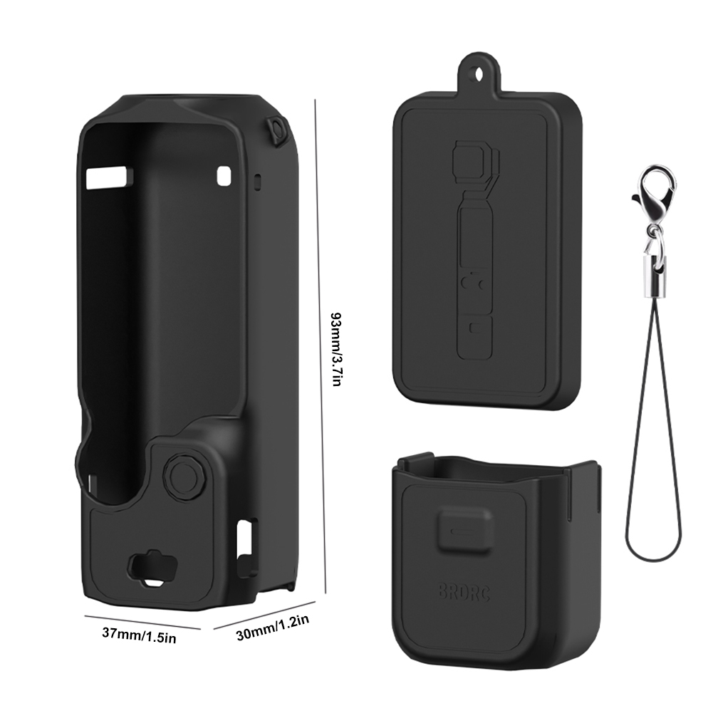 thumbnail image 2 of Funda de silicona Funda protectora Funda portátil antiarañazos para DJI Osmo Pocket 3, 2 of 9