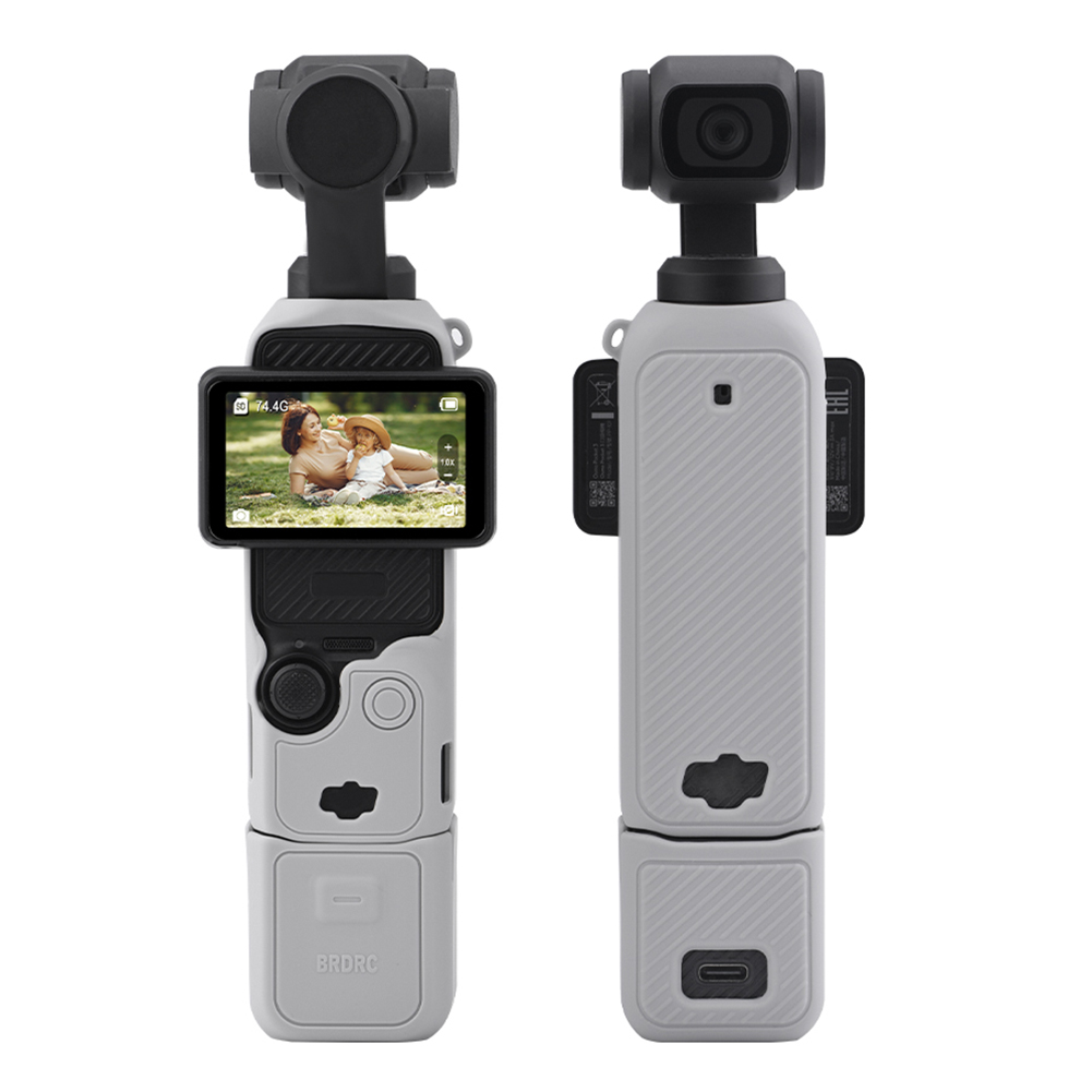 thumbnail image 4 of Funda de silicona Funda protectora Funda portátil antiarañazos para DJI Osmo Pocket 3, 4 of 9