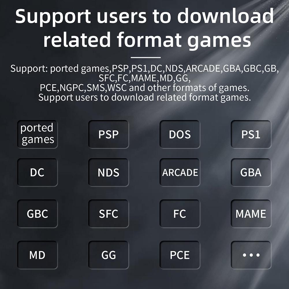 thumbnail image 1 of Mini consola de juegos portátil RG35XX, sistema Linux, pantalla IPS de 3,5 pulgadas para niños, 1 of 9