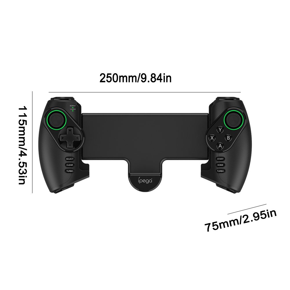 thumbnail image 2 of Controlador de juego extensible Gamepad BT para Android/iOS Tablet Smart Phone PC, 2 of 8