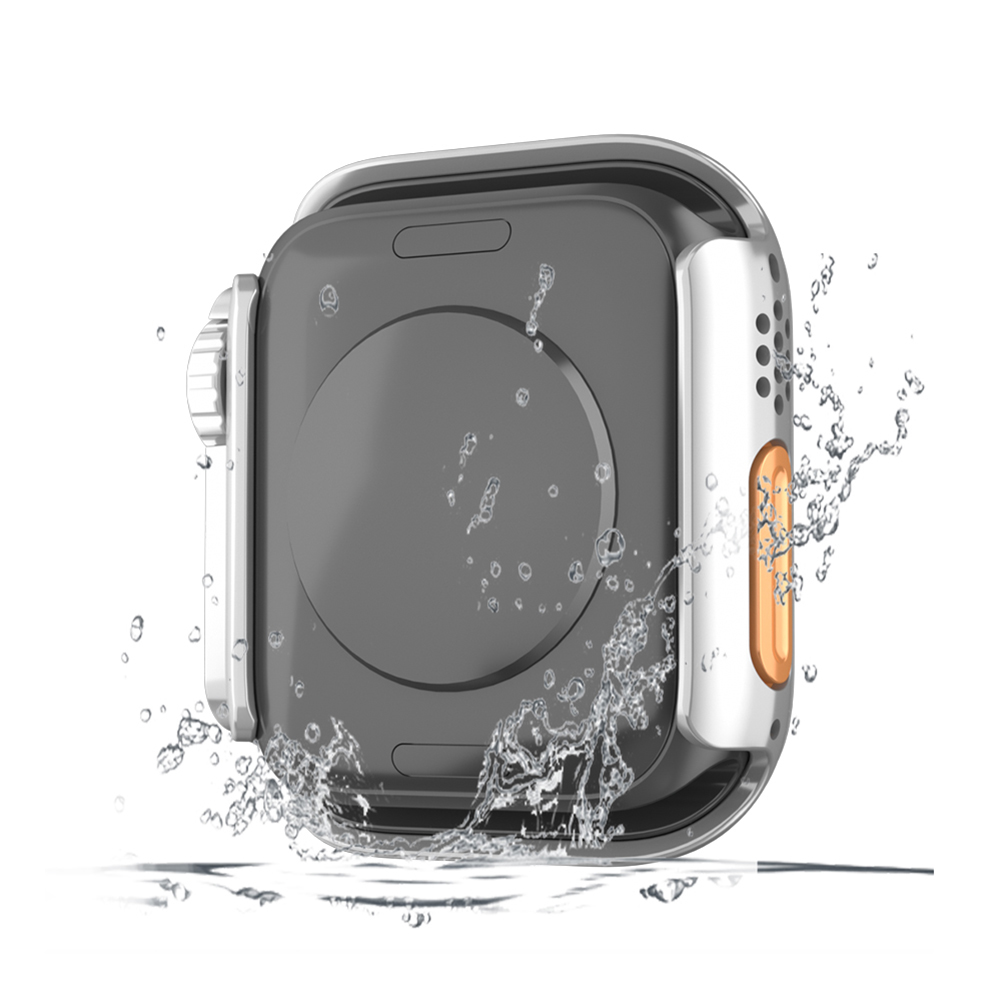 thumbnail image 1 of Funda protectora de pantalla antirrayas para PC Watch Case para Apple Watch 9/8/7/6/5/4/SE, 1 of 9