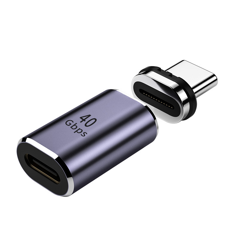 thumbnail image 4 of Adaptador 40Gbps Tipo-C a 100W Carga Magnética (Recto), 4 of 6