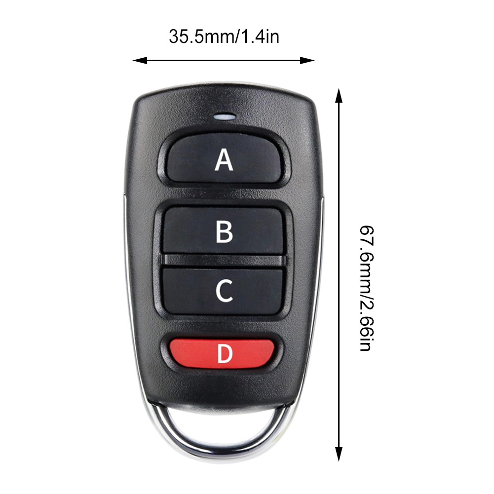 thumbnail image 2 of Duplicador de llaves de repuesto de control remoto clon para puerta automática 315 MHz Ehuebsd, 2 of 8