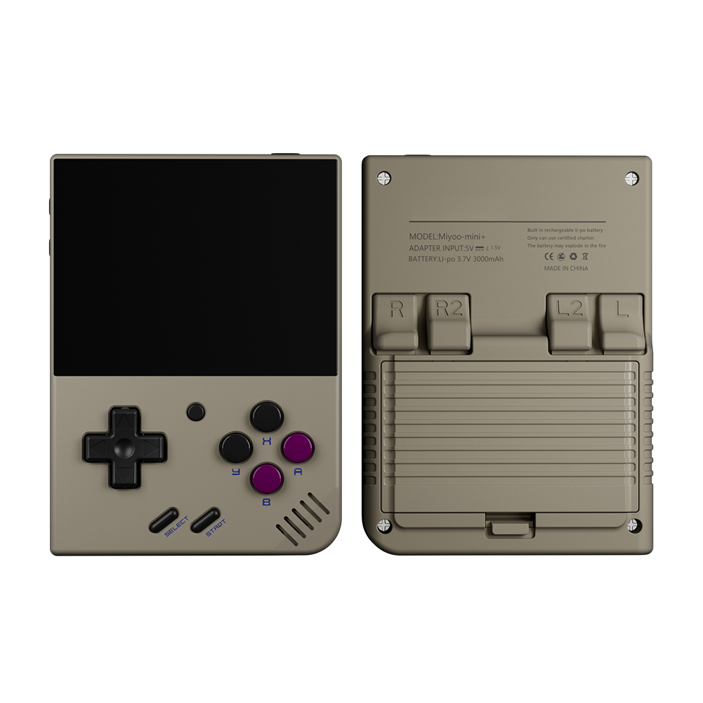 thumbnail image 5 of Consola de juegos portátil retro Mini Plus con pantalla IPS de 3,5 pulgadas (gris), 5 of 8