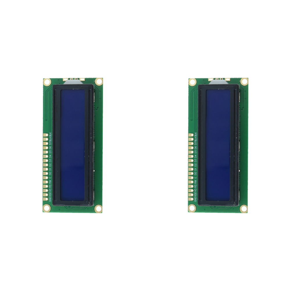 thumbnail image 3 of Módulo LCD LCD1602 HD44780 16x2 caracteres para Arduino (pantalla azul 1602IIC), 3 of 5