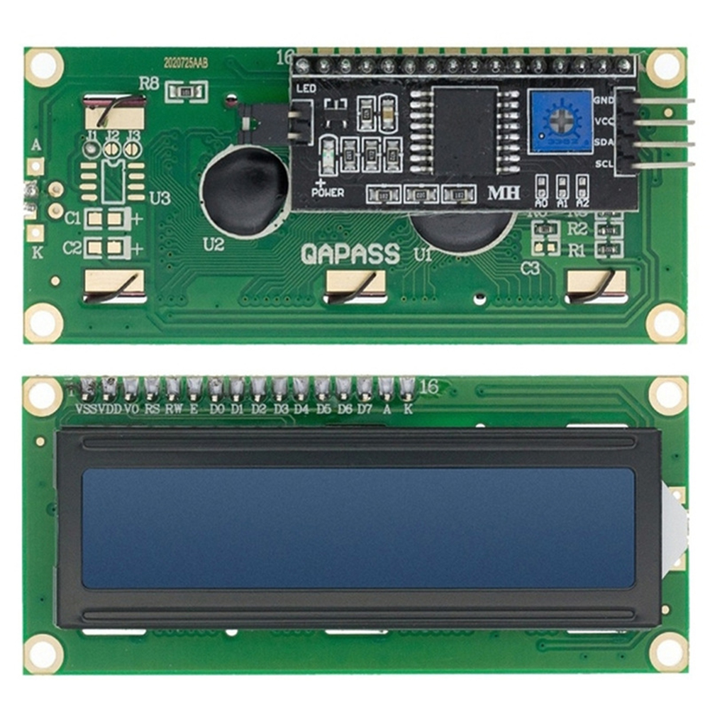 thumbnail image 5 of Módulo LCD LCD1602 HD44780 16x2 caracteres para Arduino (pantalla azul 1602IIC), 5 of 5