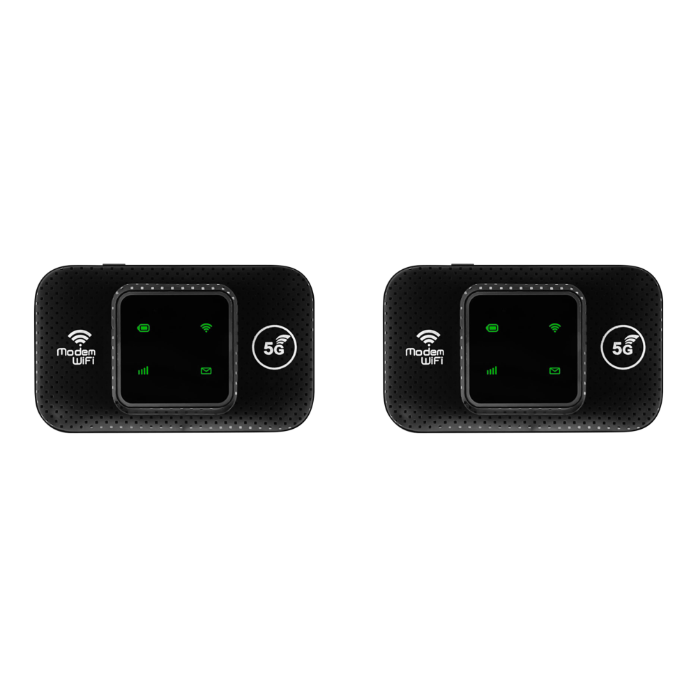 thumbnail image 3 of Enrutador WiFi inalámbrico 4G LTE Punto de acceso de 150 Mbps con ranura para tarjeta SIM (LED negro), 3 of 9
