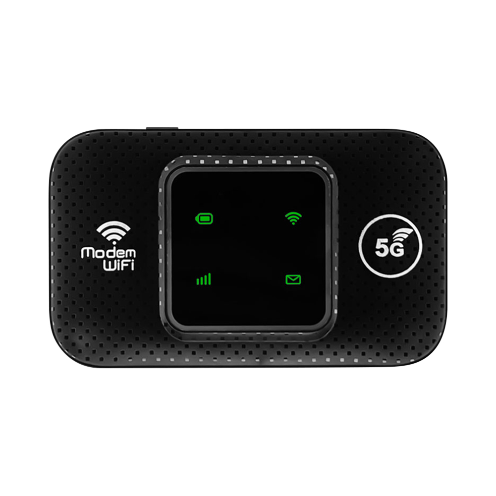 thumbnail image 4 of Enrutador WiFi inalámbrico 4G LTE Punto de acceso de 150 Mbps con ranura para tarjeta SIM (LED negro), 4 of 9