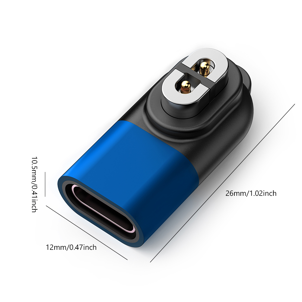 thumbnail image 2 of Convertidor de cargador adaptador USB C magnético para Shokz OpenRun Air/OpenRun Pro (azul), 2 of 8