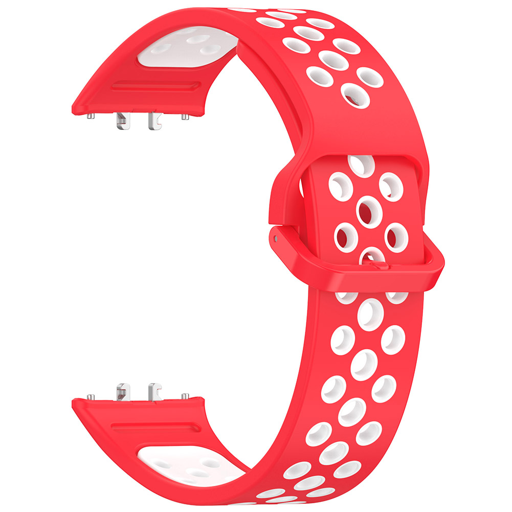 thumbnail image 3 of Correa de reloj ajustable, correa deportiva de silicona, correa de reloj transpirable de repuesto para reloj inteligente Samsung Galaxy Fit 3, 3 of 7