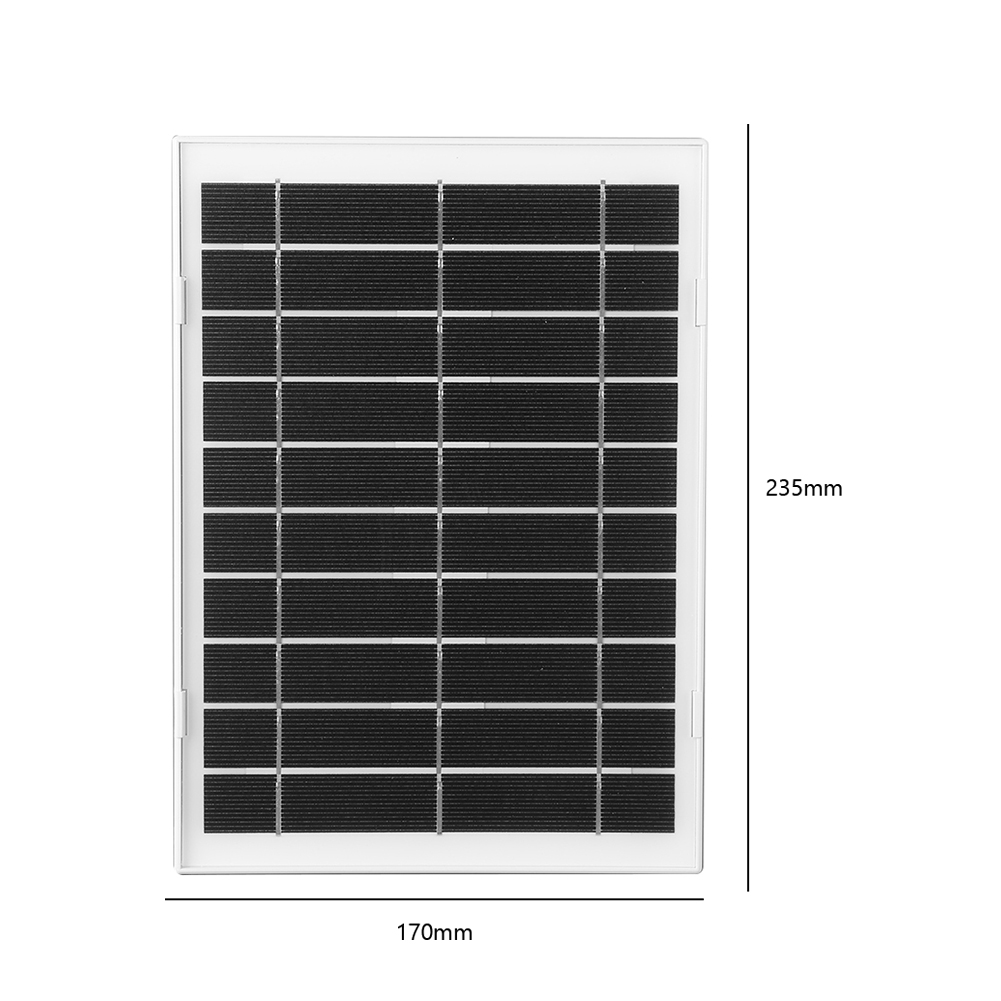 thumbnail image 2 of Panel solar IP65 impermeable 360 montaje ajustable para EufyCam/Wyze Cam, 2 of 9