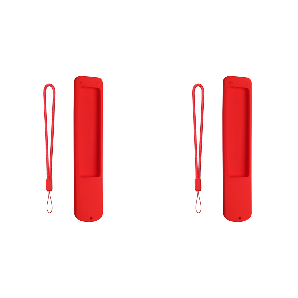 thumbnail image 3 of Funda de silicona Cubierta de control remoto antideslizante con cordón para XMRM-ML (rojo), 3 of 4